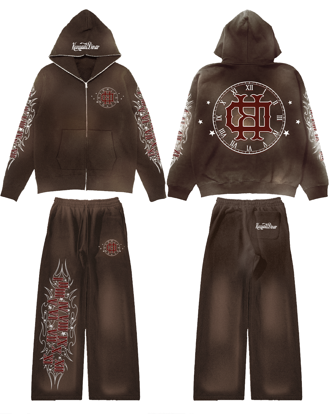 BROWN TIMELESS SWEATSUIT