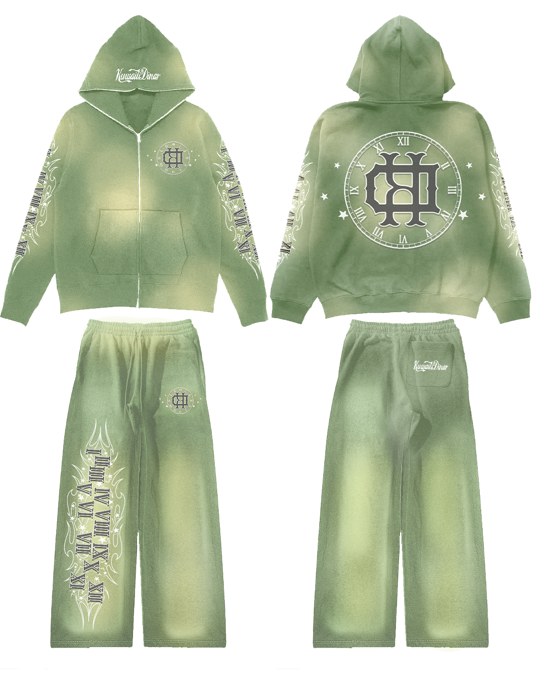 GREEN TIMELESS SWEATSUIT